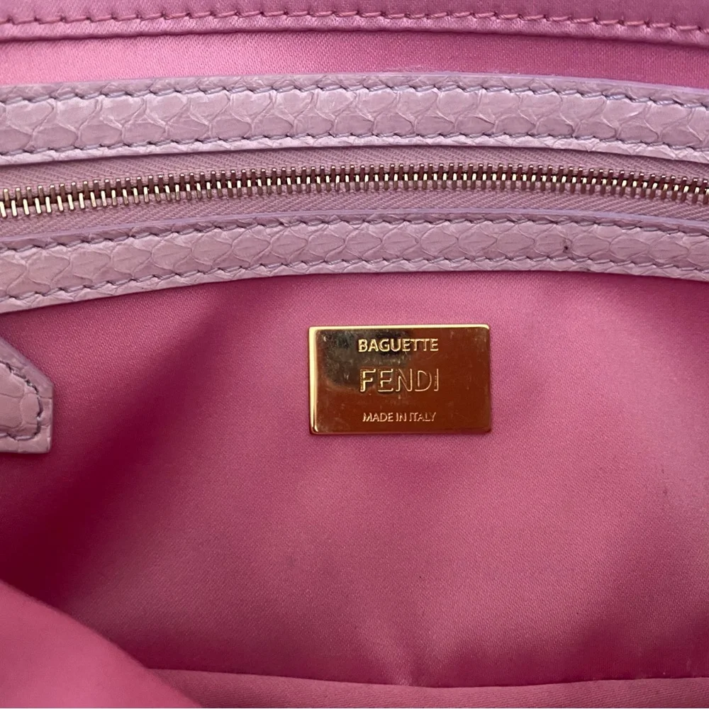 Fendi 1997 Baguette Pink Sequin Rare 2021 - Picture 6 of 16